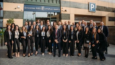 بنك الإمارات دبي الوطني – مصر يفتتح فرع نايل سيتي الجديد 