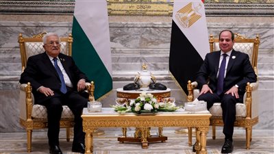 السيسي يلتقي الرئيس الفلسطيني على هامش قمة الدول الثماني النامية للتعاون الاقتصادي