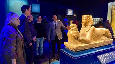 معرض رمسيس وذهب الفراعنة يستقبل 150 ألف زائر خلال 6 أشهر