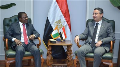 مصر وكوت ديفوار تبحثان سبل التعاون المشترك بالمجالات التجارية والصناعات الغذائية