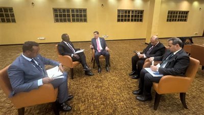 وزير الزراعة يبحث مع نظيريه السنغالي والصومالي تعزيز التعاون المشترك