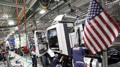 زيادة إنتاج المصانع في أمريكا 0.6% خلال ديسمبر