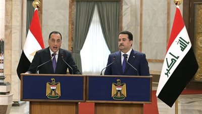 مدبولي: تطابق الرؤى المصرية والعراقية بشأن حق الفلسطينيين في إقامة دولتهم المستقلة