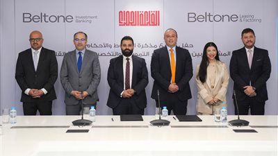 «بلتون» توقع مذكرة تمويل استاد الأهلي بقيمة 4 مليارات جنيه