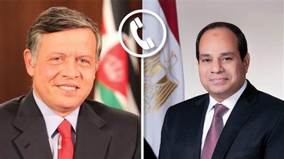 الرئيس السيسي والعاهل الأردني يؤكدان أهمية بدء إعمار غزة وعدم تهجير الفلسطينيين