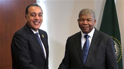 مدبولي يبحث مع رئيس أنجولا مجالات التعاون المُشترك