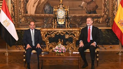الرئيس السيسي يدعو ملك أسبانيا للمشاركة في حفل إفتتاح المتحف المصري الكبير