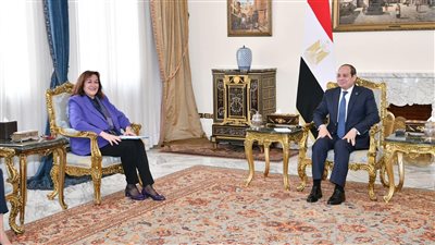 السيسي يبحث مع مفوضة الإتحاد الأوروبي تطورات الأوضاع في ليبيا والسودان وسوريا