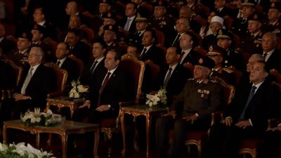 كلمة الرئيس السيسى خلال الاحتفال بيوم الشهيد والمحارب القديم