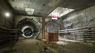 «النقل» تعلن تقدُم أعمال المرحلة الأولى من الخط الرابع لمترو الأنفاق