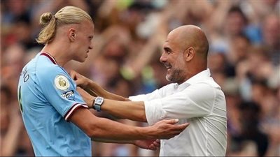 مدرب مانشستر سيتي يكشف تفاصيل إصابة هالاند ومدة غيابه