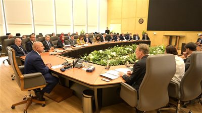 وزير الصناعة يبحث مع ممثلي 29 شركة فرنسية فرص الاستثمار بالسوق المصري