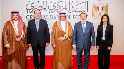 محافظ البنك المركزي المصري يلتقي الأمين العام للمجلس التنسيقي المصري السعودي