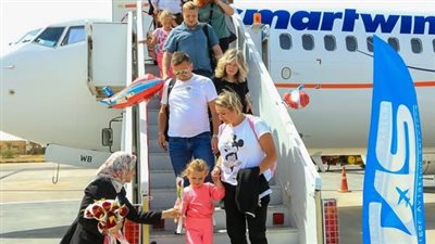 مطار مرسى مطروح الدولي يستقبل أولى رحلات الشارتر من التشيك