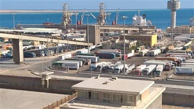 تداول 15 ألف طن و880 شاحنة بضائع بموانئ البحر الأحمر