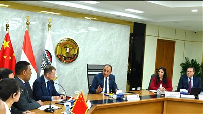 وزير قطاع الأعمال يبحث فرص الشراكة مع 25 شركة صينية للغزل والنسيج 