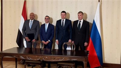 توقيع عقد الانتفاع للمنطقة الصناعية الروسية في اقتصادية قناة السويس