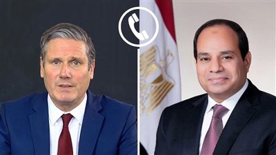 السيسي يبحث مع رئيس وزراء بريطانيا تعزيز التعاون المشترك بمختلف المجالات 