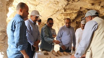  الكشف عن 3 مقابر أثرية من عصر الدولة الحديثة بالأقصر 