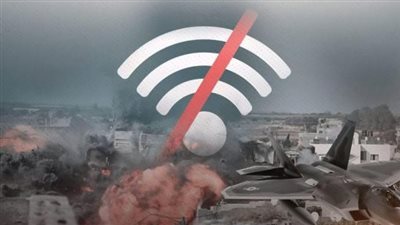 انقطاع كامل خدمات الإنترنت والاتصالات الثابتة في قطاع غزة