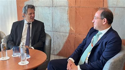 وزير المالية يبحث مع نظيره البرازيلى تعزيز التعاون الاقتصادي والاستثماري المشترك