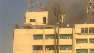 مصدر أمني يكشف سبب حريق سنترال رمسيس