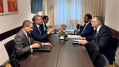 وزير البترول يبحث مع توتال إنرجيز زيادة معدلات الإنتاج بمنطقة شمال الحماد