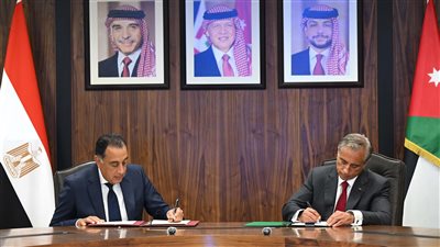 مصر والأردن توقعان 10 إتفاقيات لتعزيز التعاون المشترك