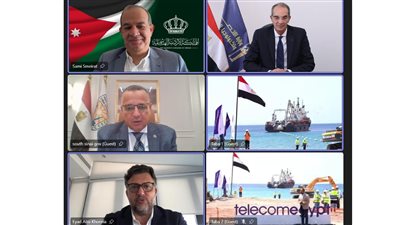  إنزال الكابل البحرى «كورال بريدج» لتعزيز الربط الرقمي بين مصر والأردن 