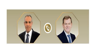وزير الخارجية يبحث مع نظيره الألماني تطورات الأوضاع في قطاع غزة
