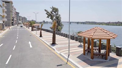 إعادة تخطيط 17 فدان على كورنيش النيل بمدينة دمياط