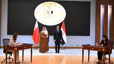 مصر والبحرين توقعان 8 مذكرات تفاهم لتعزيز التعاون الثنائي بين البلدين