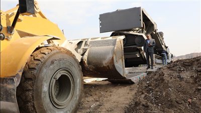 تخصيص قطعة أرض لإقامة كسارة لمخلفات البناء والهدم في المنيا