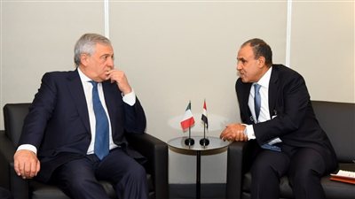 وزير الخارجية يبحث مع نظيره الإيطالي سبل مواجهة الهجرة غير الشرعية