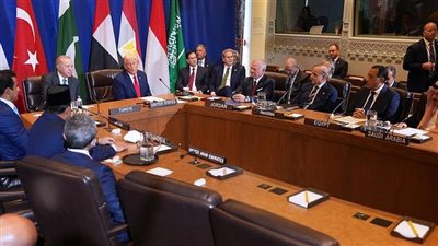  الدول المشاركة فى قمة «ترامب» تشدد على إنهاء الحرب فى قطاع غزة