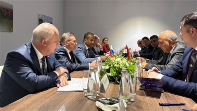 وزير الكهرباء يبحث مع «روسآتوم» تطورات مشروع محطة الضبعة النووية 