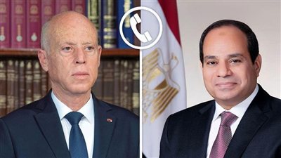 الرئيس السيسي ونظيره التونسي يتفقان على تعزيز التعاون الثنائي بمختلف المجالات