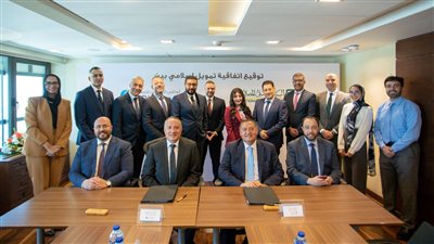 البنك الأهلي المصري يوقع اتفاقية تمويل مع شركة أبو ظبي الإسلامي 
