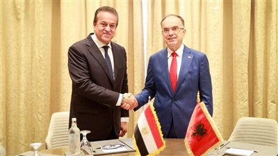 مصر وألبانيا تبحثان سبل تعزيز التعاون الثنائي في القطاع الصحي