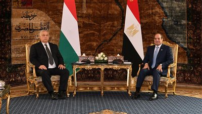 السيسي يبحث مع رئيس وزراء المجر مجالات التعاون المشترك
