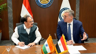 مباحثات مصرية - هندية في مجالات الغاز والتعدين والبتروكيماويات