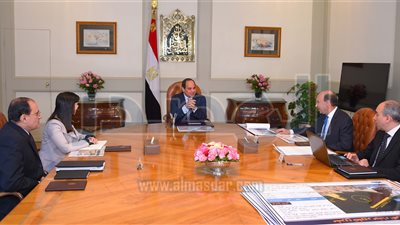 السيسى يوافق على خطة تطوير الموانئ الواقعة بمنطقة التنمية بقناة السويس