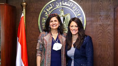 وزيرة التعاون الدولي تبحث مع وفد «إيفاد» سبل زيادة التعاون المشترك