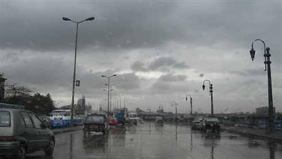 الأرصاد: سحب وأمطار غزيرة غدا.. والقاهرة 16