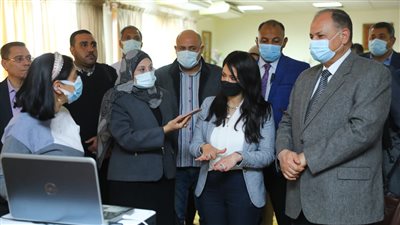 وزيرة التعاون الدولي تتابع تطورات تدشين مركز معلومات شبكات المرافق في أسيوط