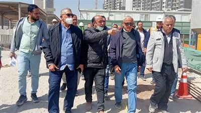 مسئولو «الإسكان» يتفقدون مشروعات تطوير مثلث ماسبيرو وسور مجرى العيون