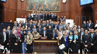 تفاصيل زيارة طلاب 