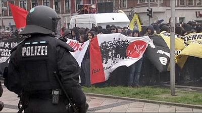 بالفيديو.. مظاهرة  لليسار في دورتموند بألمانيا