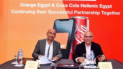 «أورنج مصر» تجدد الشراكة مع «كوكاكولا» لمواصلة تزويدها بالخدمات الرقمية
