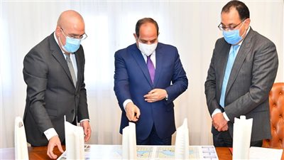 السيسى: إقامة محطات معالجة وتحلية المياه بقيمة 435 مليار جنيه